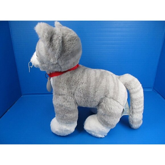 Build-A-Bear Workshop Promise Pets Grey & White Cat Plush Heterochromia Eyes - Picture 4 of 9